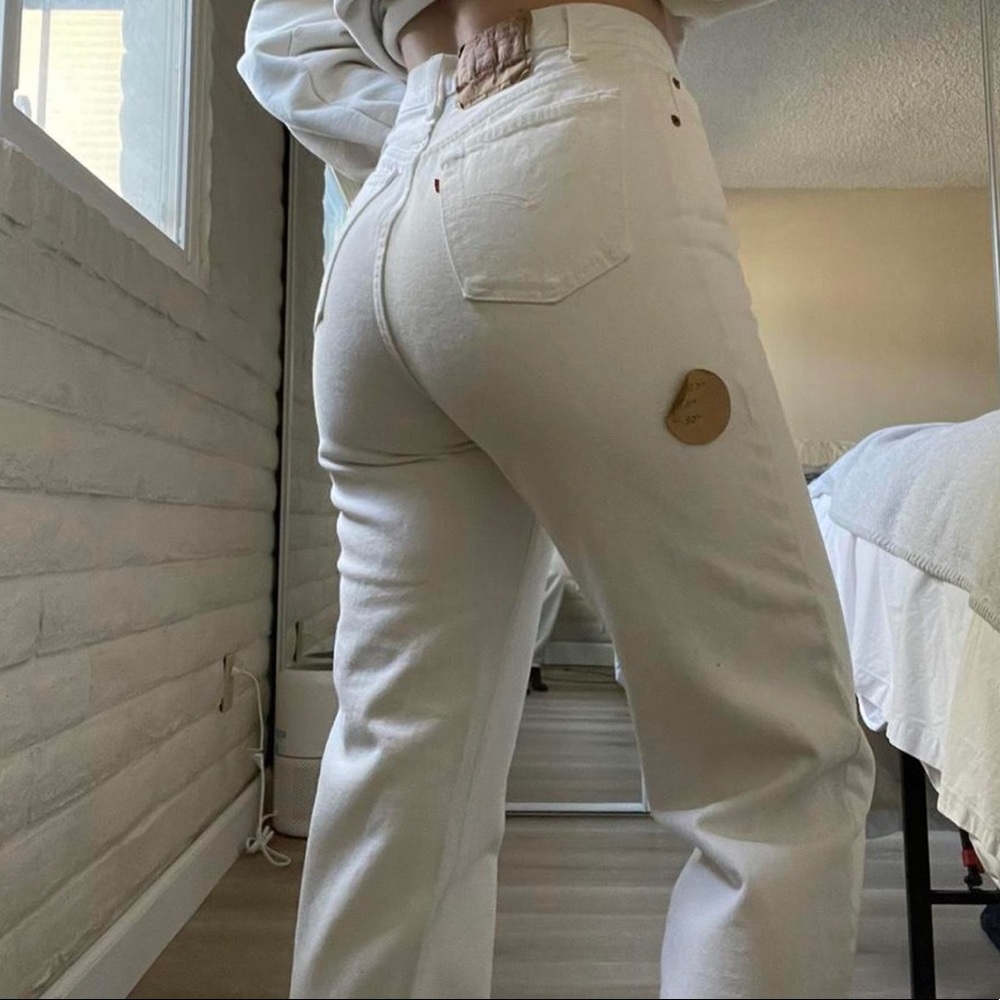 Vintage high waisted Levi jeans